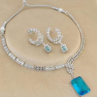 Diamond Necklace with beautiful Earings