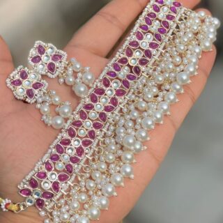Kundan Choker with Tops