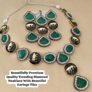 Beautiful diamond  necklace combo