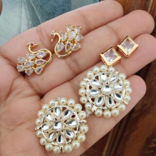 Diamond earrings combo
