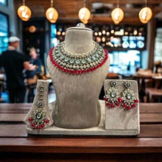 Kundan necklace combo