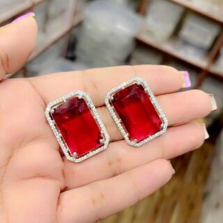 American diamond earrings