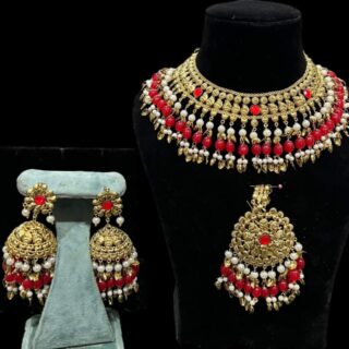 Gold plated thapa jewellery
