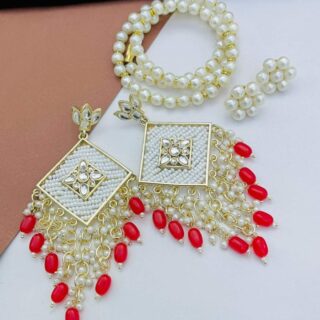 Mala with earrings