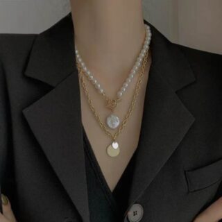 Beautiful Duoble girlish chain