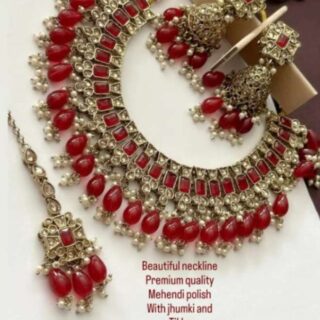 Beautiful neckline Premium quality Mehedi polish