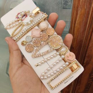 Beautifully Branded Hairstyle Hairpins Combo Pack Of 7-8 Pins