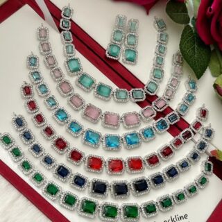 American daimond neckline