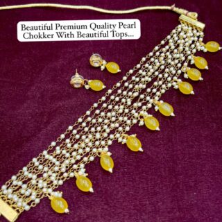 Pearl Chokker With Beautiful Tops…