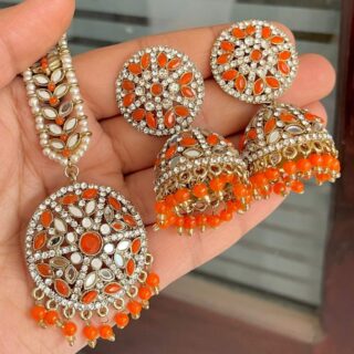Light Weight Mirror🪞Jhumka And Tika…