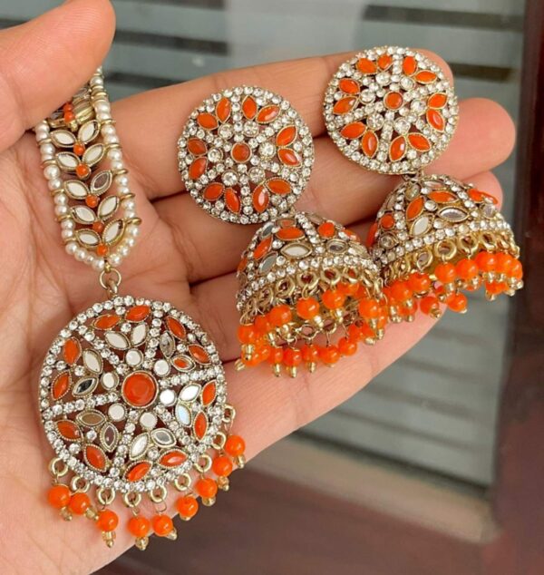 Light Weight Mirror🪞Jhumka And Tika…