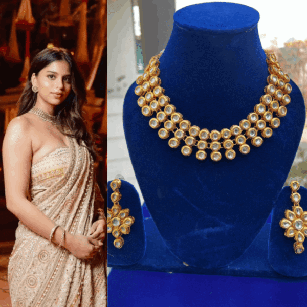Suhana khan celina nacklace set
