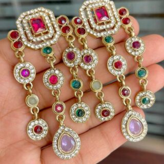 Bollywood Style Statement Earrings