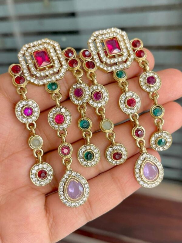 Bollywood Style Statement Earrings