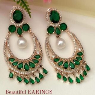 American diamond earrings