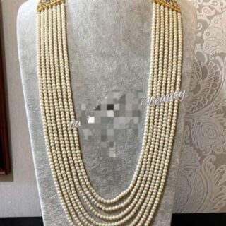 7 LINES PEARL NECKLACE