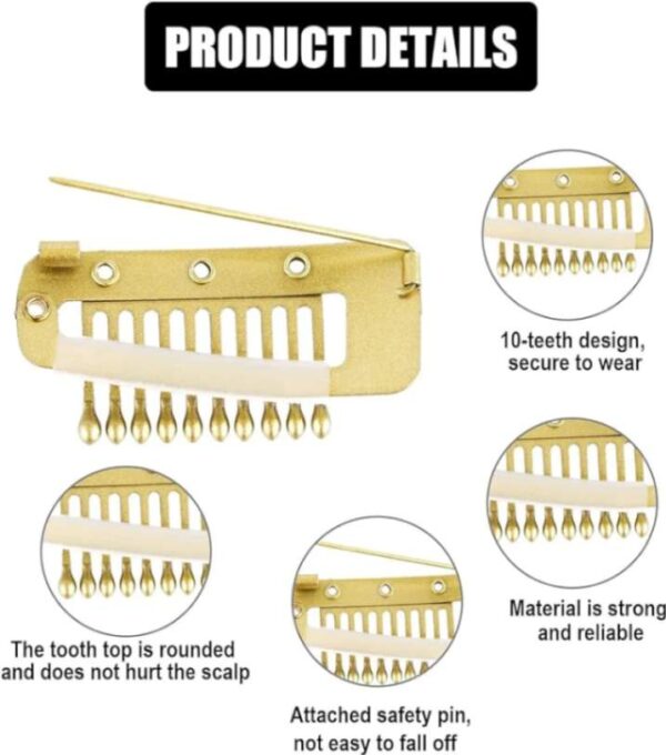 Duppata Hold Hairpins With Safety Pin Easy To Use