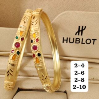 Gold Plated Bangles Daily Wear