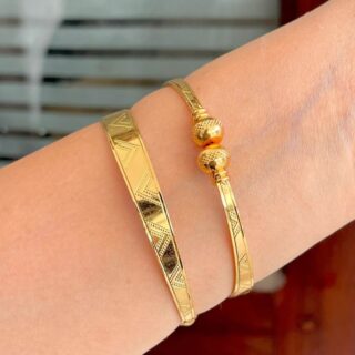 Openable Gold Plated Daily Wear Bangle's