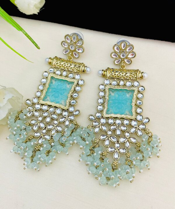 Kundan earrings