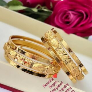 Gold Plated Bangles