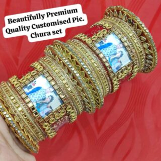 Karwa Chauth Picture Chura Set